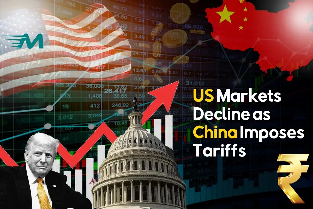 US Markets Decline as China Imposes Tariffs