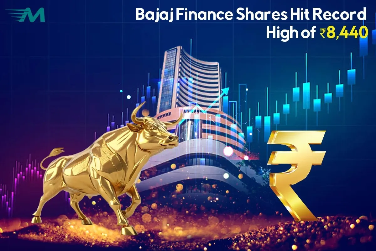 Bajaj Finance Shares Hit Record High of ₹8,440 Intraday