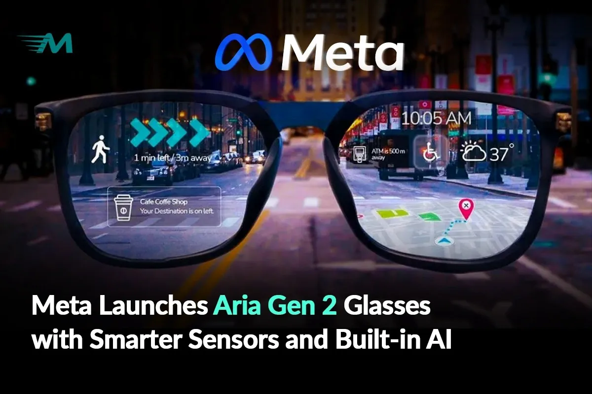 Meta Launches Aria Gen 2 Glasses