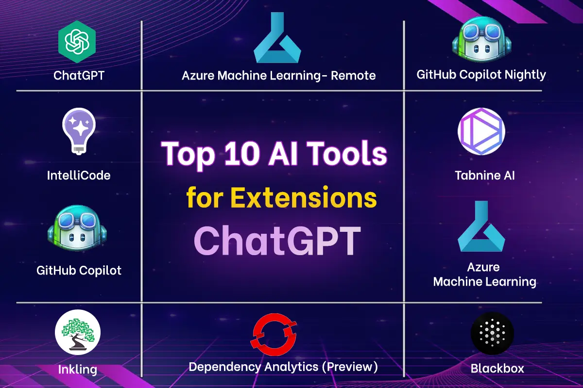 Top 10 AI Tools for Extensions ChatGPT