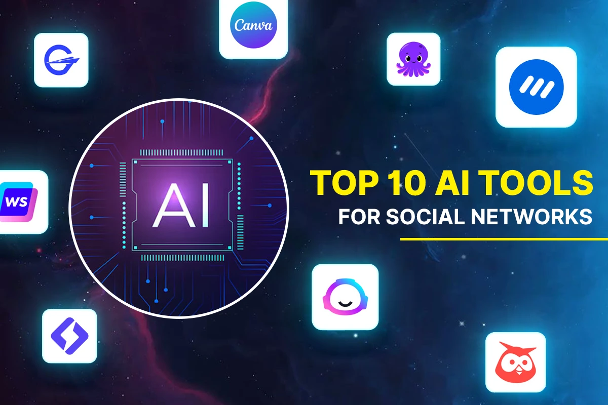 Top 10 AI Tools for Social Networks in 2025